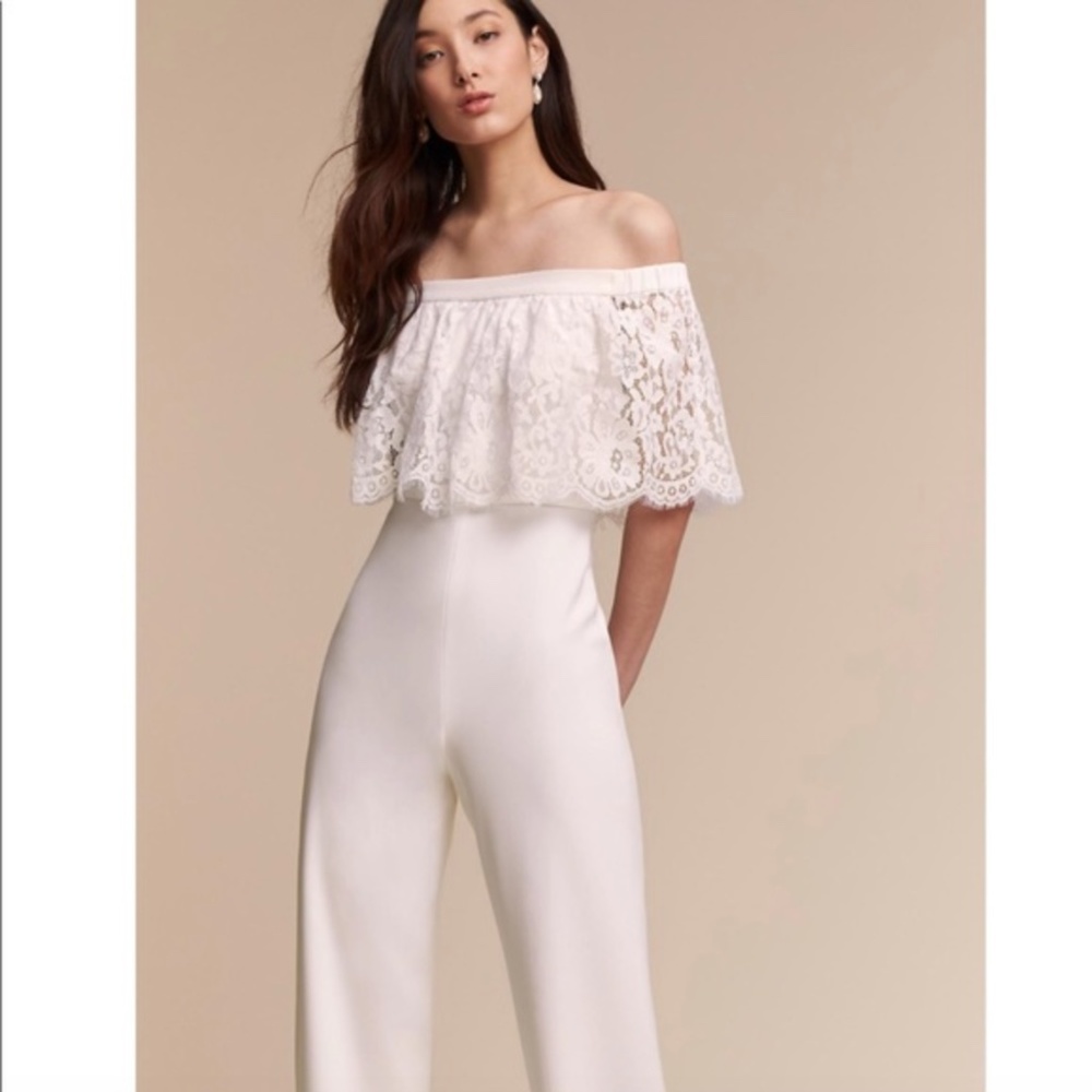 Anthropologie BHLDN Theia Mila Jumpsuit Size 10